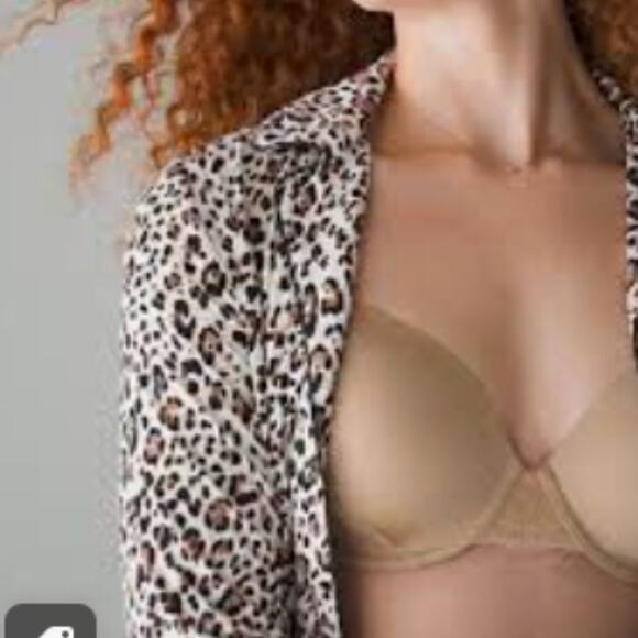 SOMA Dark Nude Underwire Vanishing 360 Perfect Coverage Lace Trim 34DD - Picture 1 of 6